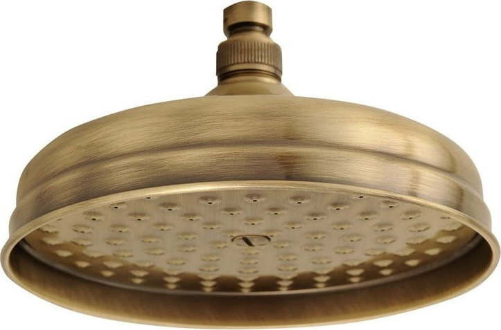 Mosazná hlavová sprcha v bronzové barvě ø 20 cm Antea – Sapho
