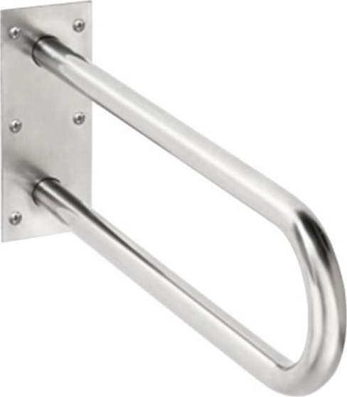 Nástěnné madlo do koupelny z nerezové oceli 62 cm Handicap U – Sapho