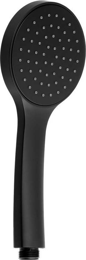 Matně černá plastová sprchová hlavice ø 10 cm – Sapho