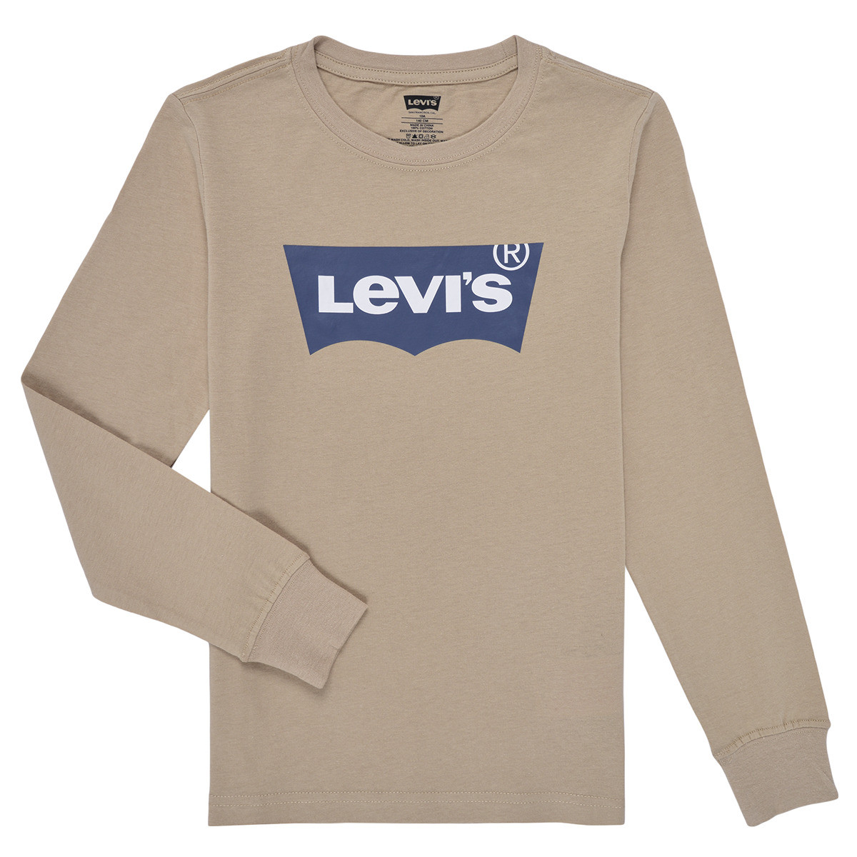 Levis  LVB L/S BATWING TEE  Béžová