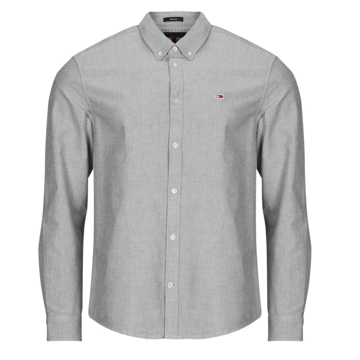 Tommy Jeans  TJM ENTRY REG OXFORD SHIRT  Šedá