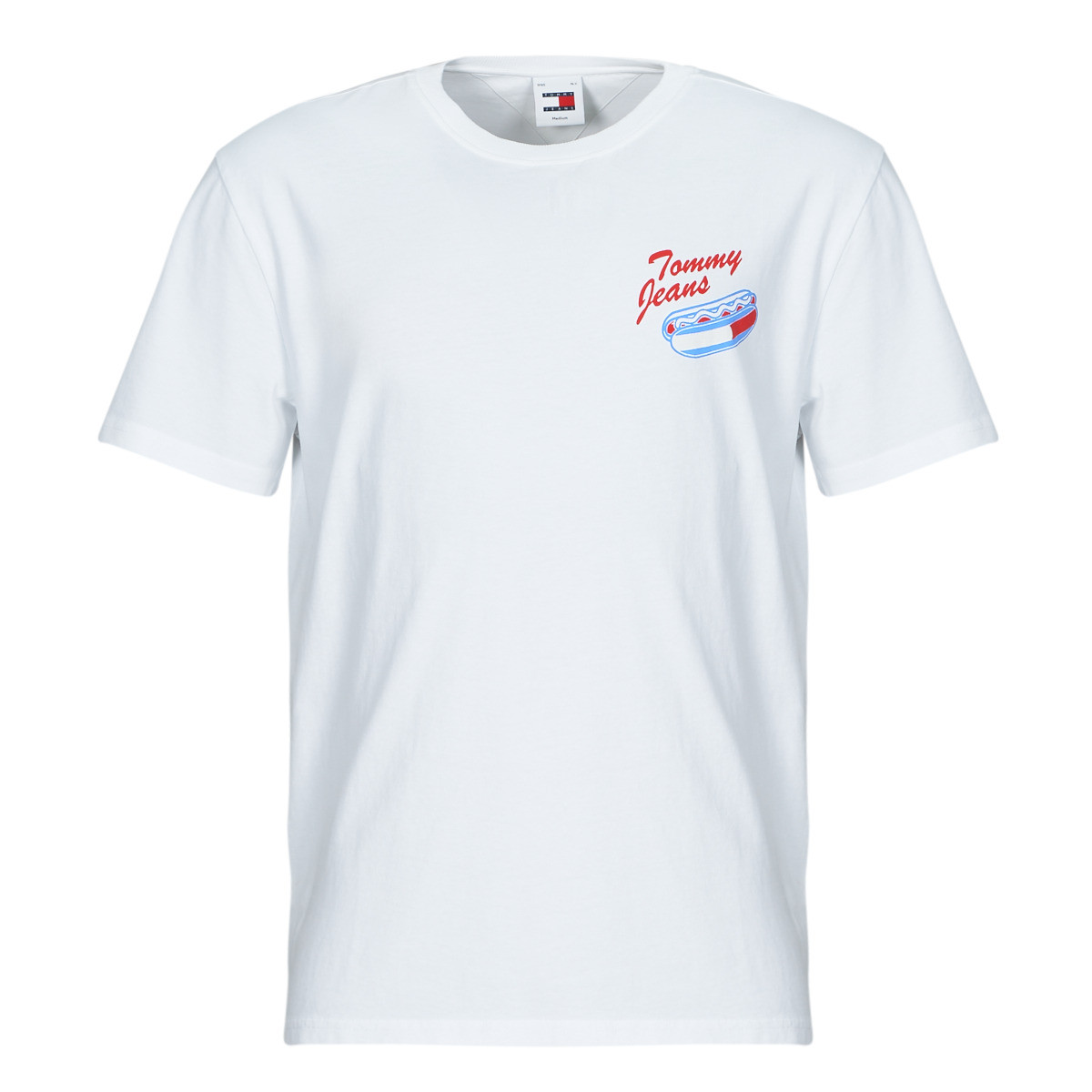 Tommy Jeans  TJM REG  FUN NOVELTY TEE  Bílá