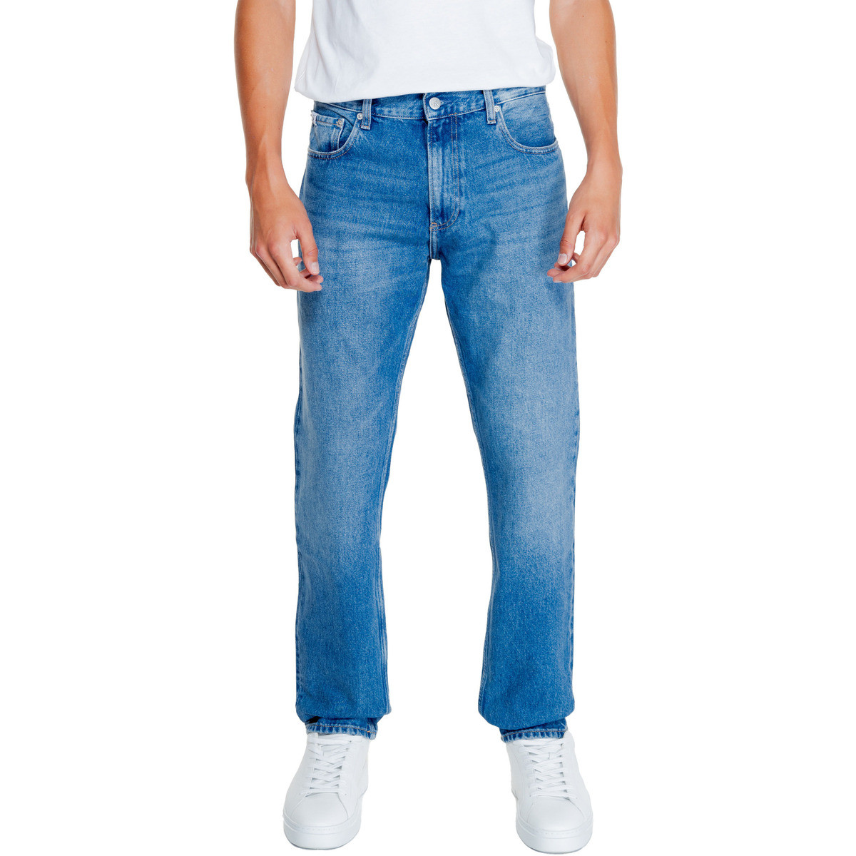 Calvin Klein Jeans  AUTHENTIC STRAIGHT J30J325726  Modrá