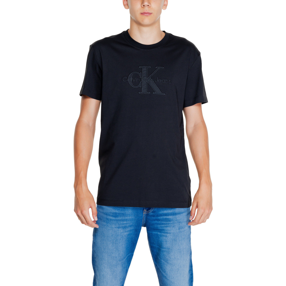 Calvin Klein Jeans  MONOLOGO APPLIQUE J30J325916  Černá