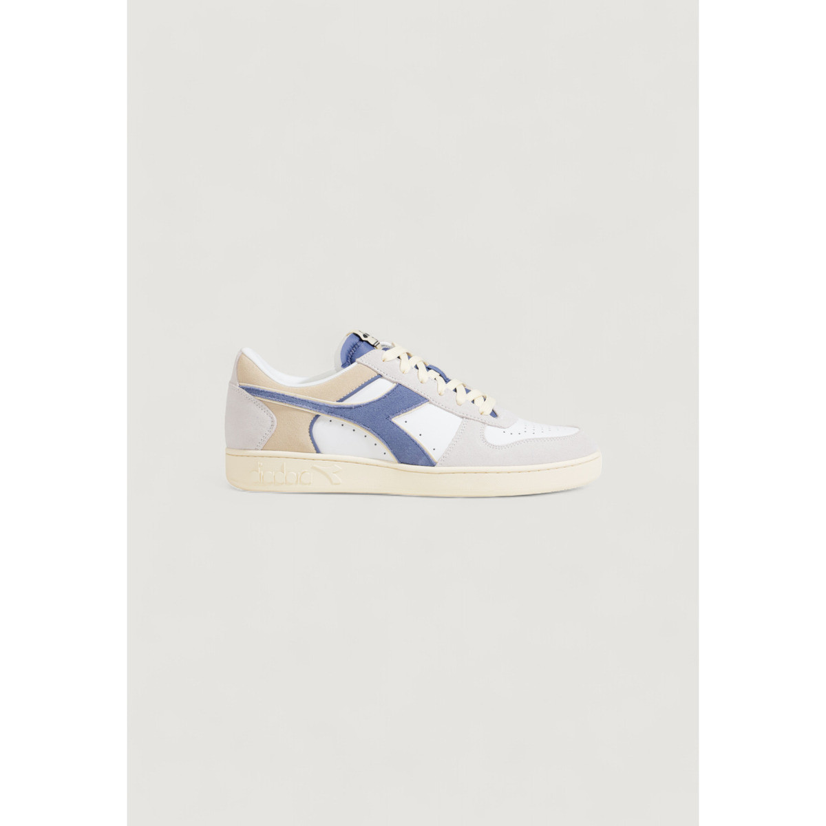 Diadora  MAGIC BASKET LOW SUEDE LEATHER 501.178565  Bílá