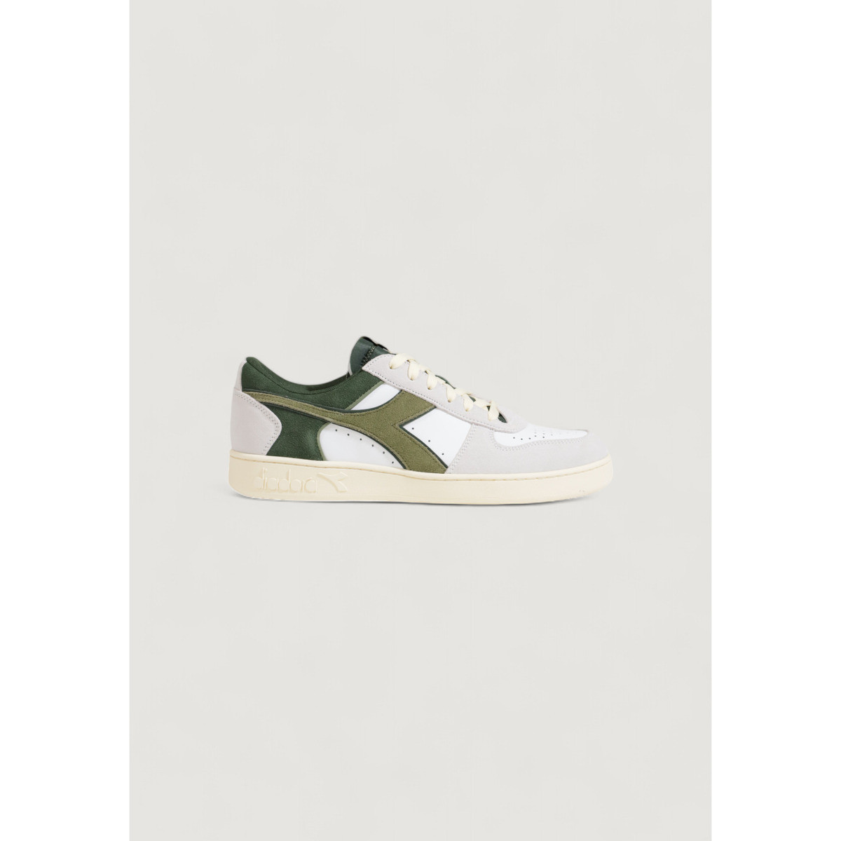 Diadora  MAGIC BASKET LOW SUEDE LEATHER 501.178565  Zelená