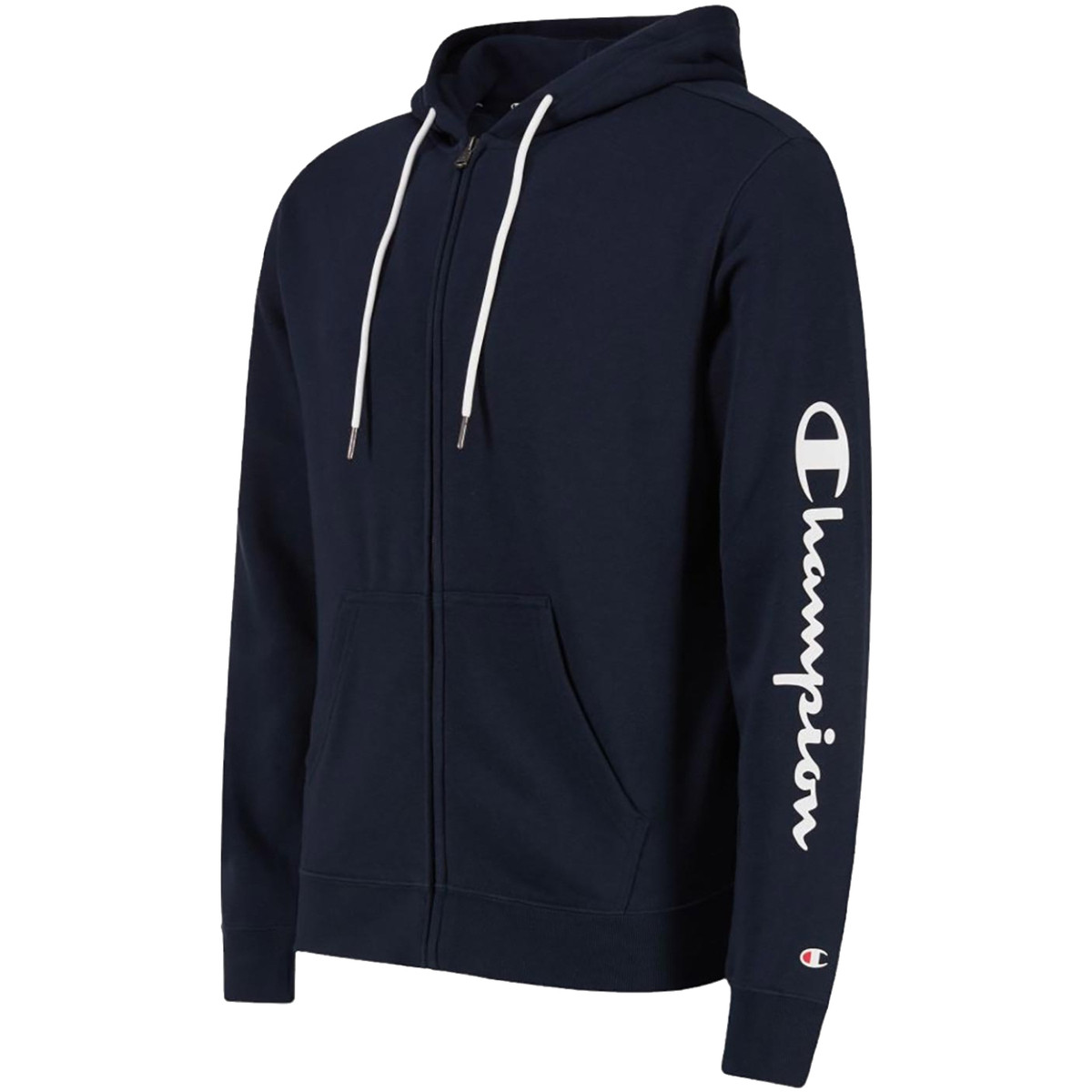 Champion  Hooded Full Zip Sweatshirt  Modrá