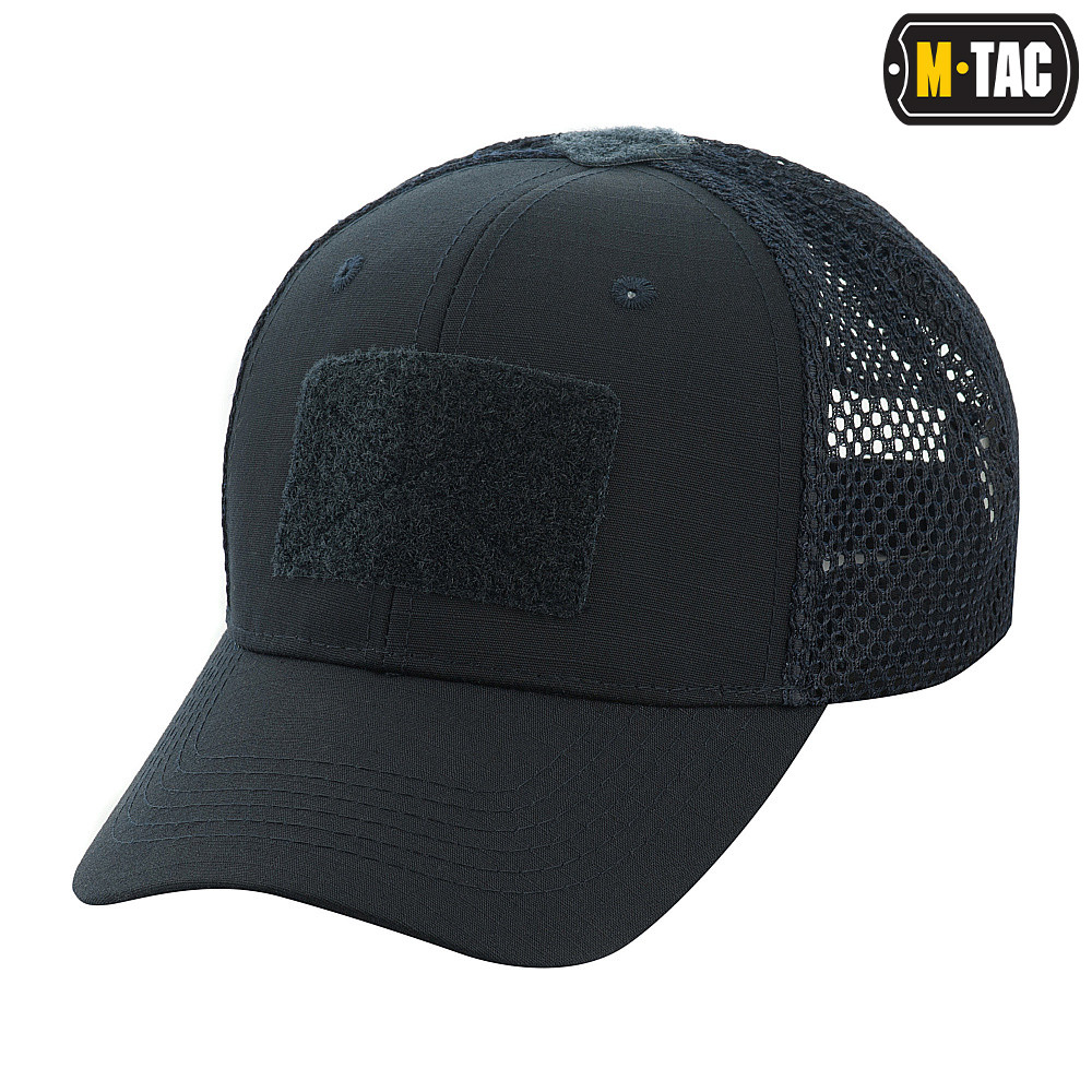 Kšiltovka M-Tac Mesh Flex Ripstop Baseball Velcro - navy, S/M