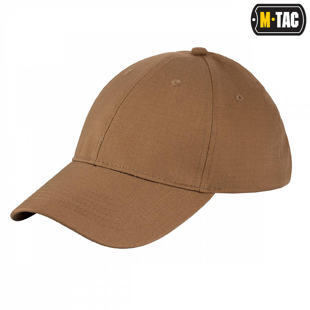 Kšiltovka M-Tac Baseball Flex Rip-Stop - coyote, L/XL