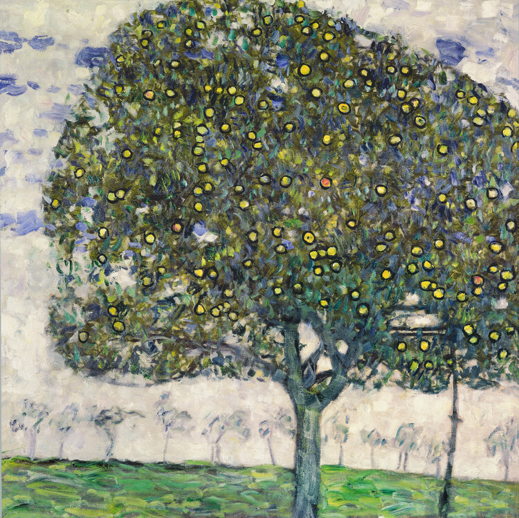 Gustav Klimt Obrazová reprodukce The Apple Tree II (1916), Gustav Klimt, 40 × 40 cm