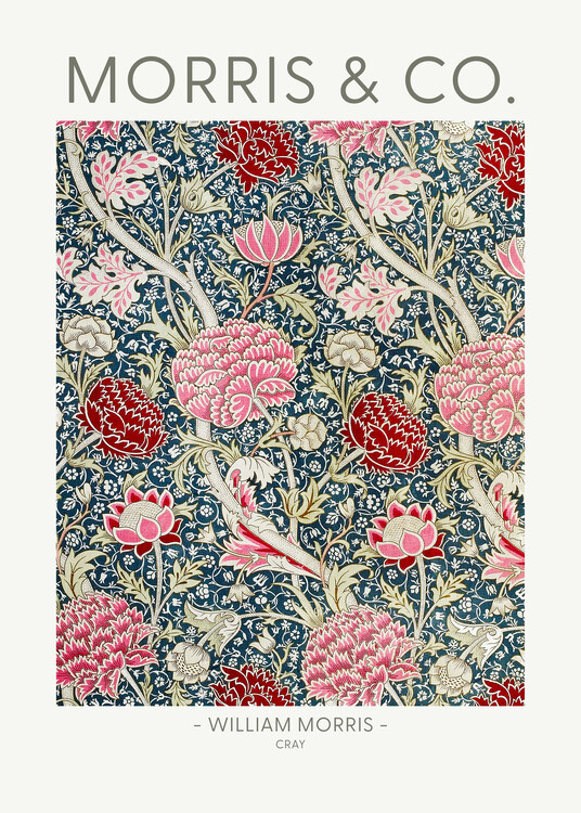 William Morris Ilustrace Cray, William Morris, 30 × 40 cm