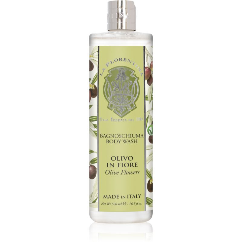 La Florentina Olive Flowers Body Wash krémová pěna do koupele 500 ml