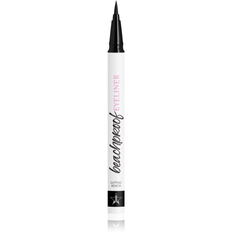 Jeffree Star Cosmetics Gothic Beach BeachProof Eyeliner oční linky ve fixu odstín Gothic Beach - Black 0,5 ml