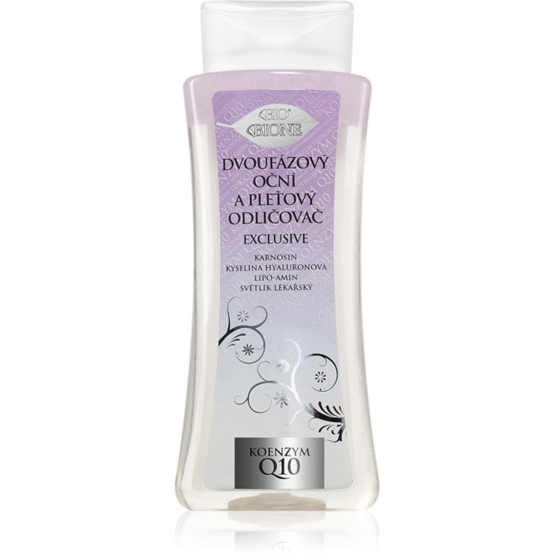 Bione Cosmetics Exclusive Q10 dvoufázový odličovač na oči 255 ml