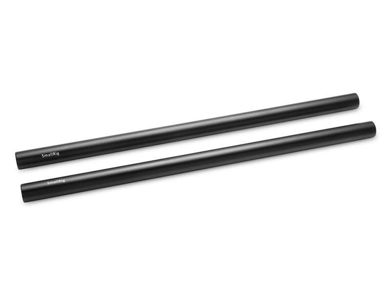 SmallRig Aluminum Alloy Pair of 15mm Rods M12 12 inch (30 cm) 1053