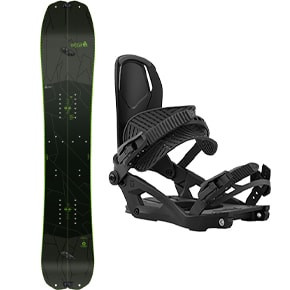 Nitro Doppleganger + Union splitboard set