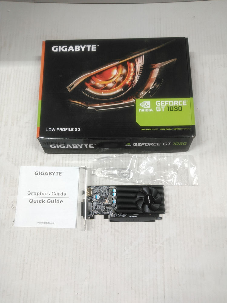 Gigabyte Gt 1030 Low Profile 2-ROZ-8667