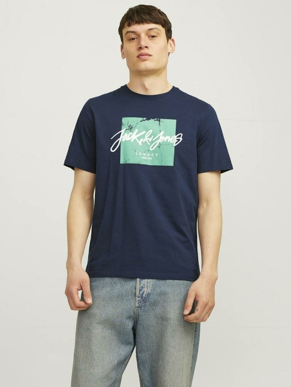 Jack & Jones Tiley Triko Modrá