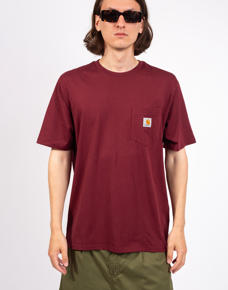 Carhartt WIP S/S Pocket T-Shirt Malbec M