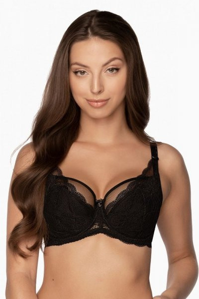 Gaia Veronika 931 černá Podprsenka polovyztužená 75I černá