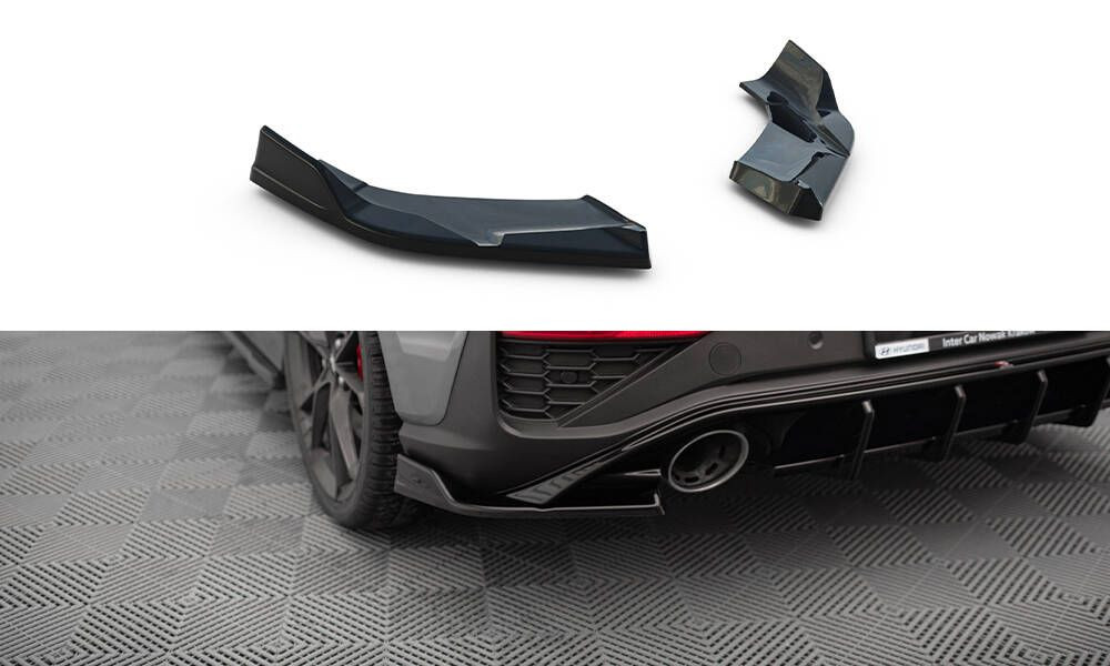 Maxtondesign Boční spoiler pod zadní nárazník Hyundai I30 N Hatchback Mk3 Facelift  2020 -