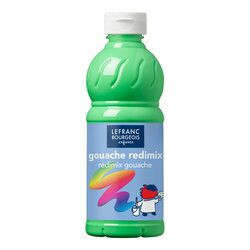 Temperová barva Lefranc Redimix 500ml – 021 Fluo Green