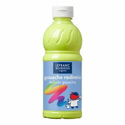Temperová barva Lefranc Redimix 500ml – 019 Fluo Yellow