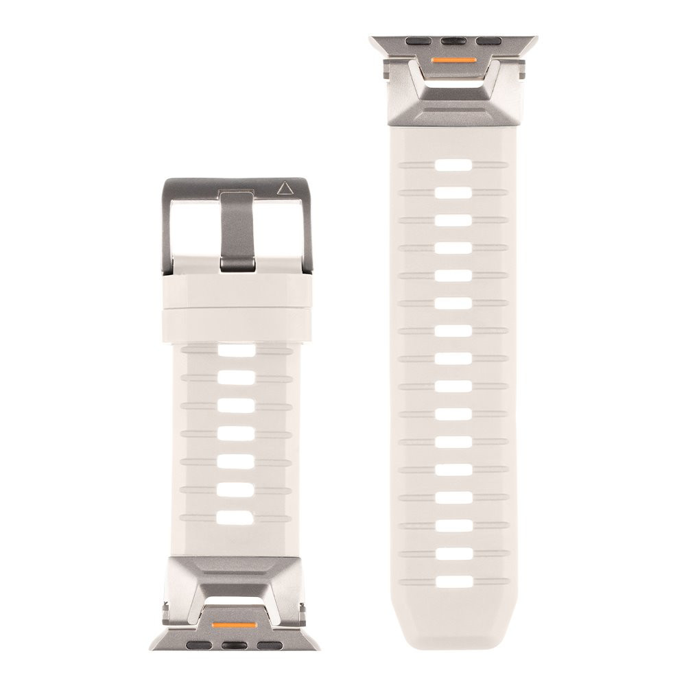 Řemínek Tactical Tough Band pro Apple Watch Ultra Light Grey