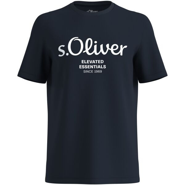 s.Oliver RLBS T-SHIRT SS NOOS Pánské tričko, tmavě modrá, velikost