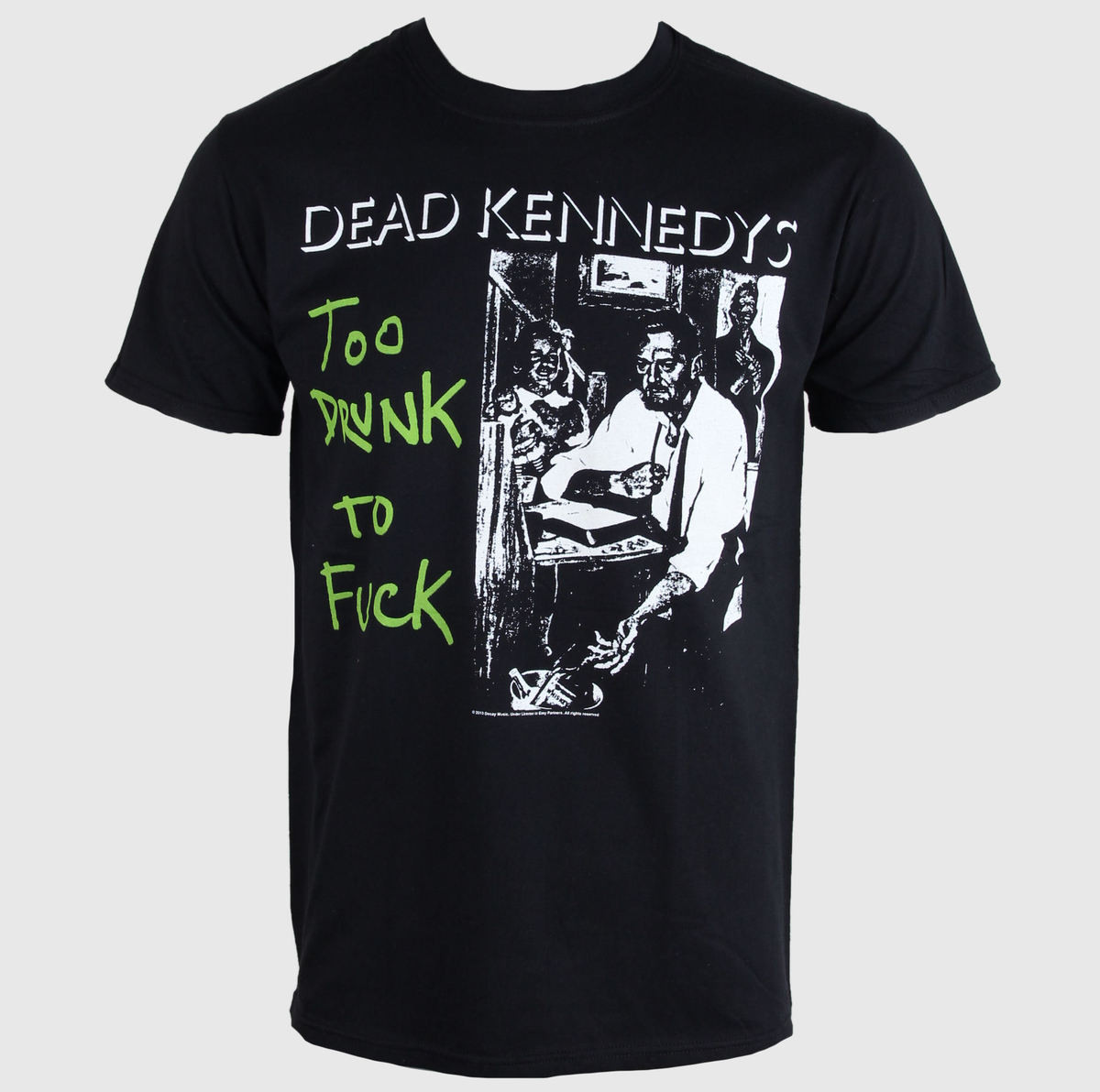 Tričko metal pánské Dead Kennedys - Too Drunk To Fuck (Single) - PLASTIC HEAD - PH8063 ST2110 S