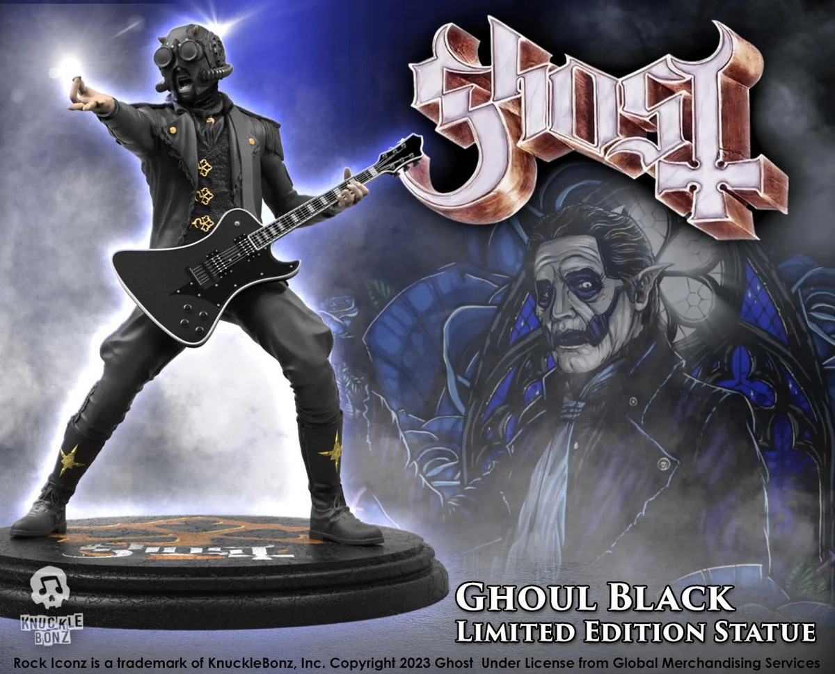 figurka Ghost - Rock Iconz - Nameless Ghoul II (Black Guitar)