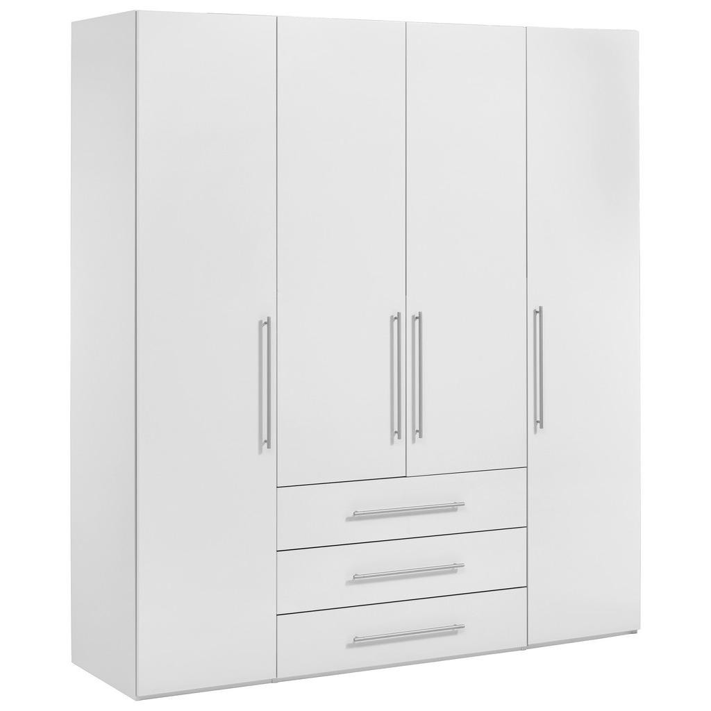 Xora ŠATNÍ SKŘÍŇ, vysoce lesklá bílá, 196/219/59 cm