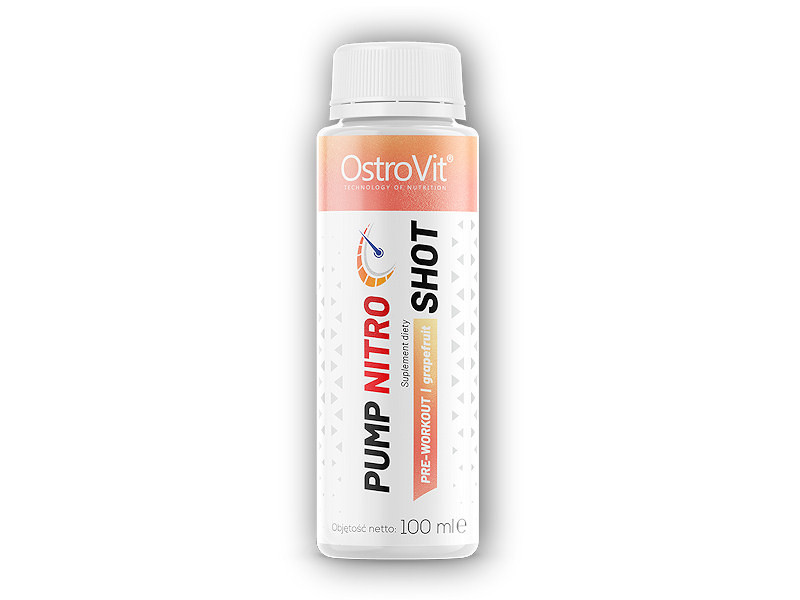 Ostrovit Pump nitro shot 100ml Varianta: grapefruit