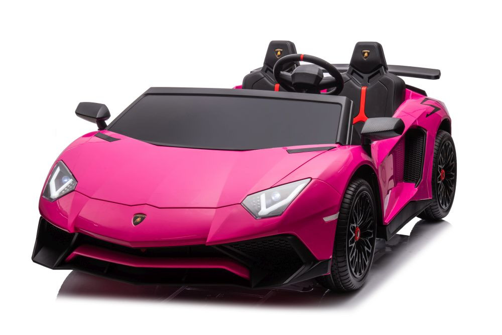 mamido Elektrické autíčko Lamborghini XXL 24V A8803 růžové