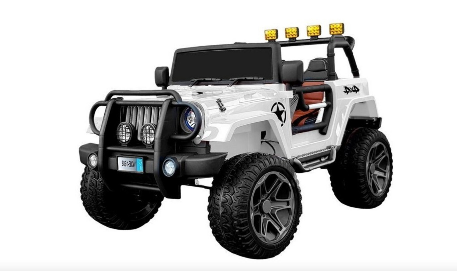 mamido Elektrické autíčko WXE-1688 STRONG 4x4 24V bílé