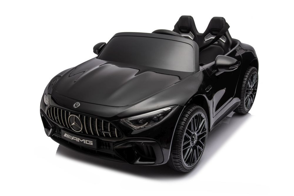 mamido Elektrické autíčko Mercedes AMG SL63 2x200W 24V černé