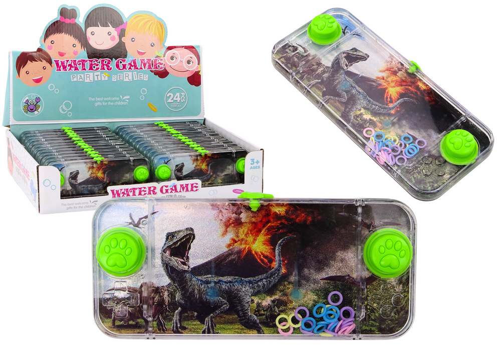 mamido Vodní dovednostní hra Dinozaur Carnotaurus konzole gamepad zelená