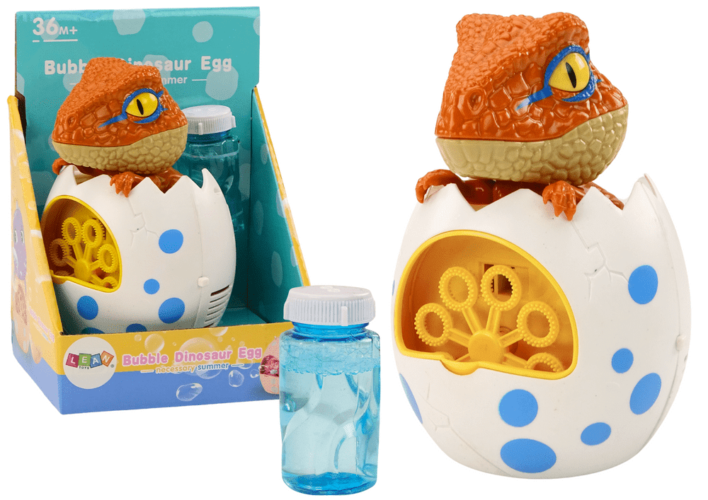mamido Stroj na mýdlové bubliny Dinosaura ve vejci s náplní
