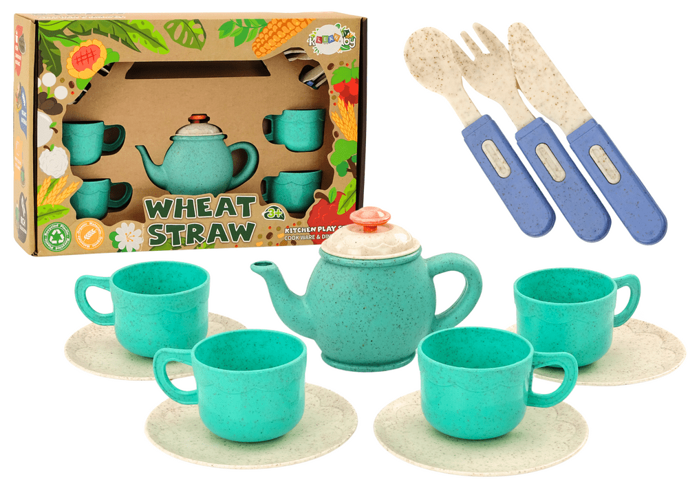 mamido Sada nádobí šálky talířky příbory konvice 22 ks