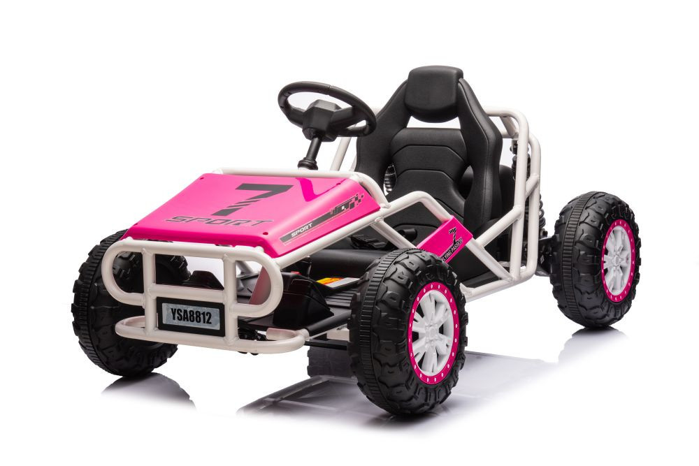 mamido Elektrické autíčko Buggy A8812 24V růžové