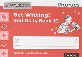 Read Write Inc. Phonics: Get Writing! Red Ditty Book 10 Pack of 10 (Miskin Ruth)(Multiple copy pack)