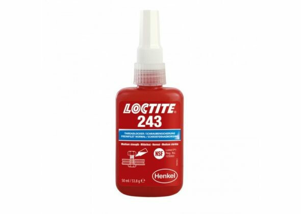 Lepidlo do závitů, středněpevnostní, 50 ml - Loctite 243