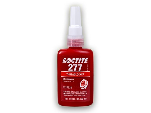 Lepidlo do závitů, vysokopevnostní, 50 ml - Loctite 277