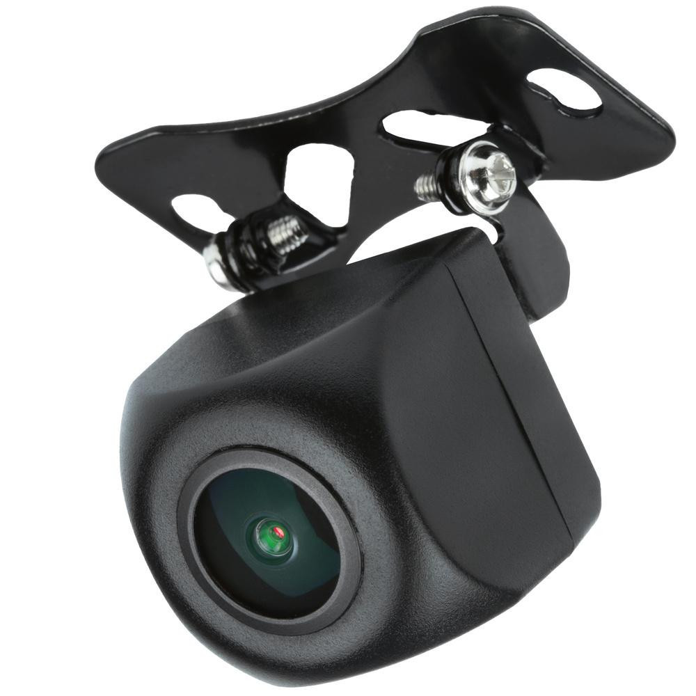 Interlook T-2806 | Univerzální HD couvací kamera se širokým pozorovacím úhlem a nastavením úhlu sklonu Černý