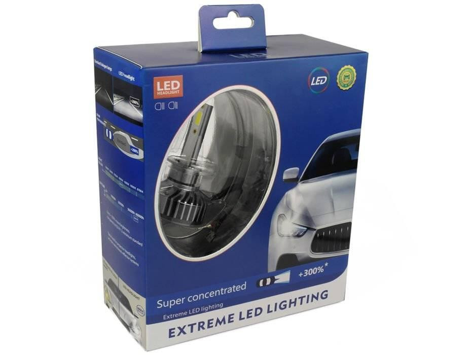 Interlook Sada LED žárovek H4 F6 DOB 12000lm