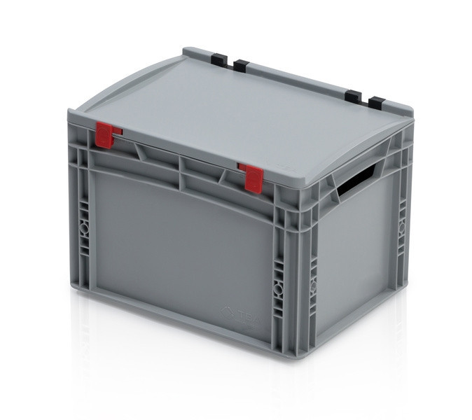 EU Přepravka EURO 40x30x28,5cm s víkem