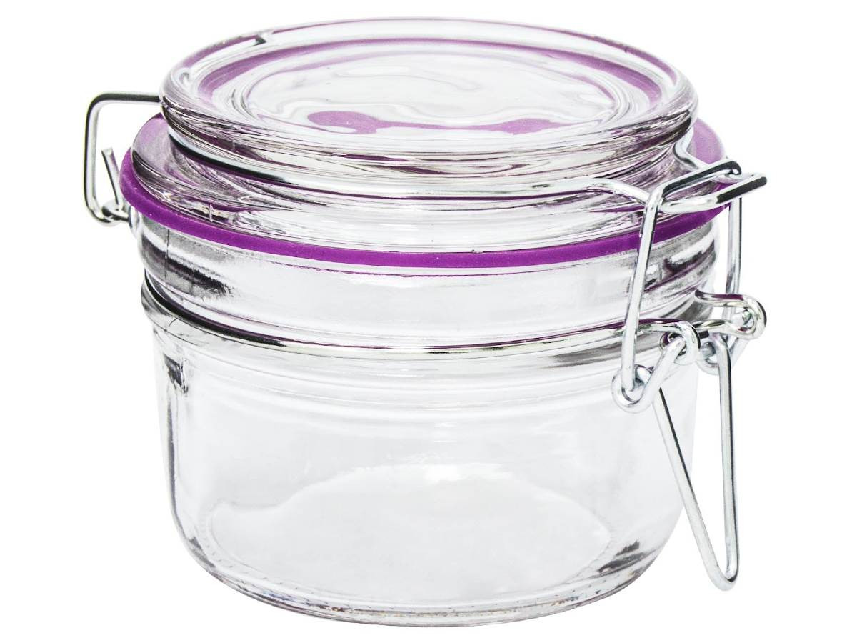 KOZÁČEK Dóza sklenice patentní 0,1L  COLOR