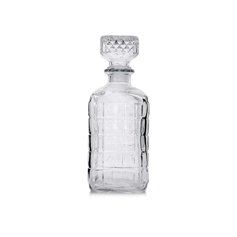 KOZÁČEK Karafa sklo  850ml  KVADRAT