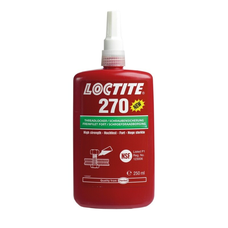 Lepidlo do závitů, vysokopevnostní, 250 ml - Loctite 270