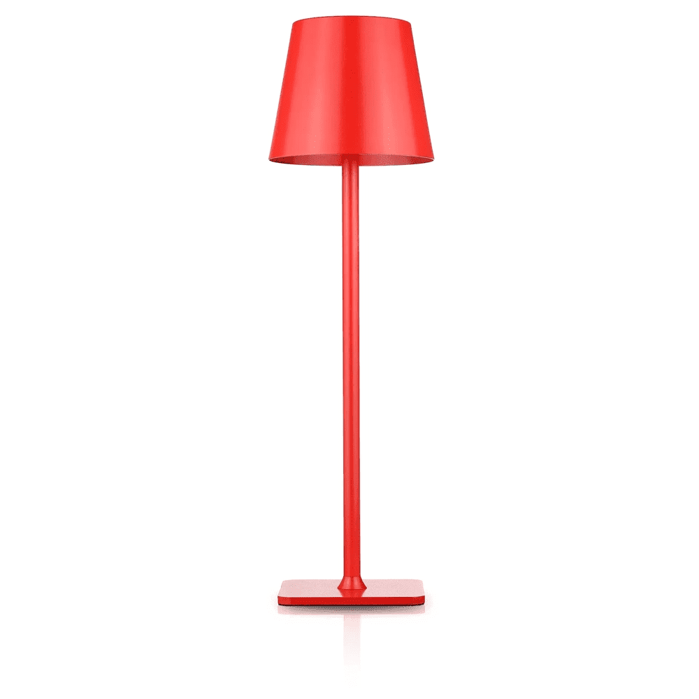 Interlook HJA20-RED | Stolní lampa s vestavěnou baterií | Noční lampa citlivá na dotek 4823